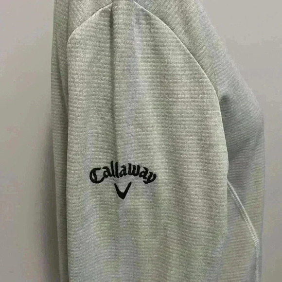 Callaway Opti Series Thermal Insulation Cold Series Full Zip Up Sweater Size M - Picture 4 of 10